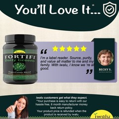 MRE – Organic Greens Superfoods – Easy Total Nutrition Drink Mix – iwalu FORTIFI