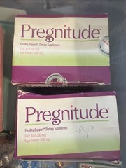 Pregnitude Fertility Support Dietary Supplement 60 Packets Expiration 03/2025