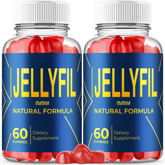 (2 Pack) Jellyfil Gummies For Men Jelly Fil Male Premium Supplements (120 ct)