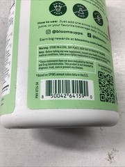 Bloom Nutrition Greens and Superfoods Strawberry Kiwi Exp 11/2026 5.5oz