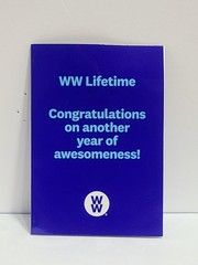 WEIGHT WATCHERS WW GOLD 2020 LIFETIME MEMBER WEIGHT LOSS CHARM GENUINE NEW!