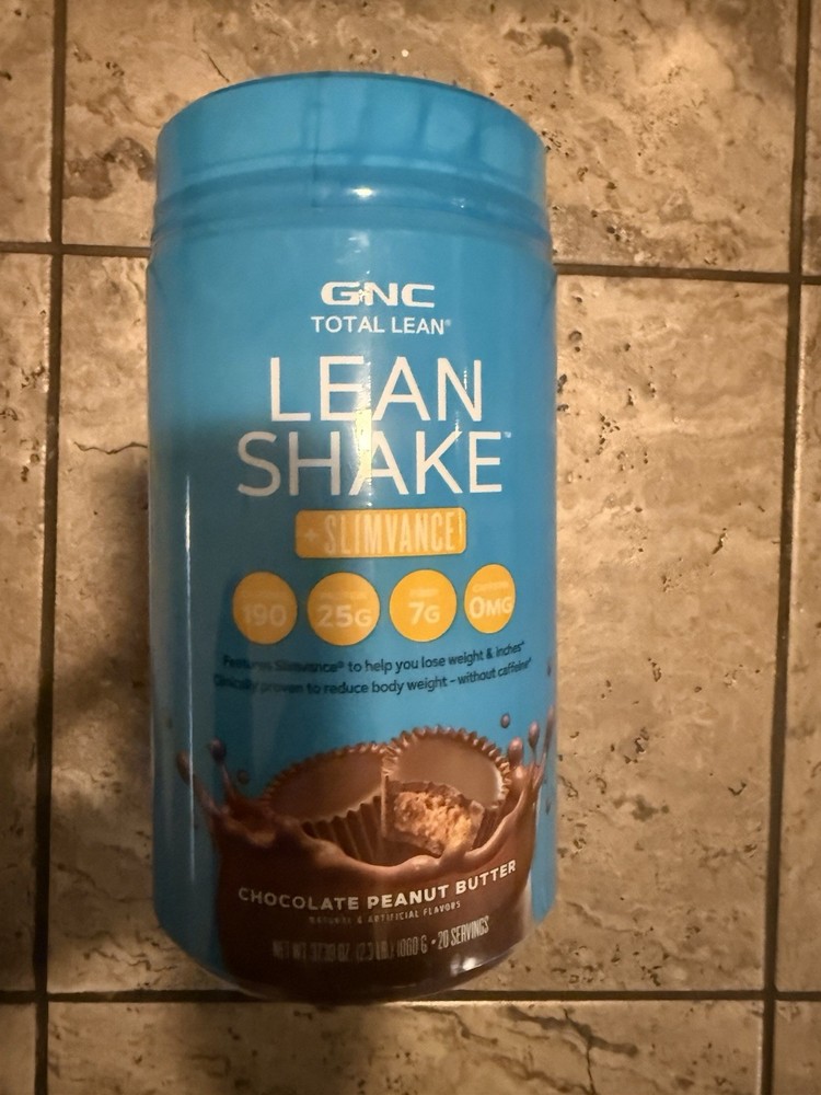 Total Lean Shake+Slimvance,Caf Free ,Shed Pound & Inches, Choc Peanut , 2.3lb