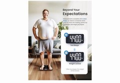 RENPHO 550lb Scale for Body Weight, Digital Bathroom with Large LED Display,