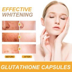 New Glutathione Capsules 1000MG Anti-Aging Skin Whitening Antioxidant Softgels
