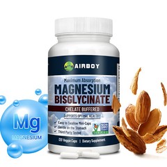 Magnesium Bisglycinate – High Absorption Chelated, Bones Joint & Muscle Support