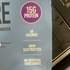 Isopure Mixed Berry Protein Water 15g Protein 12 Bottles 591mL With Electrolytes