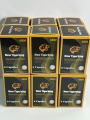 New TigerKing Supplement 6 Capsules x 6 Boxes