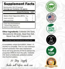 2 BOTTLES-NEW I Am Joy Ormus Gold Oil, DNA Repair & Pineal Gland Decalcification