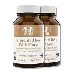 NEW Beet Root & Maca Vegan Capsules – 60 for Enhanced Health & Performance+