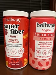 Bellway Raspberry Lemon Super Fiber + Fruit 8.3 Oz – EXP 09/2025 or 03/2026