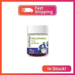 Nature’s Key Melatonin Gummies, Melatonin 5mg with Vitamin B6, Melatonin Supplem