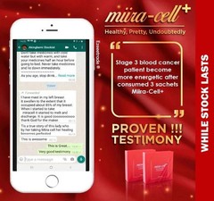Miira-cell+ plus by Revoobit International 24 Sachet Stem Cell Nutrition (1 Box)