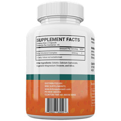 1 Bottle Beta Sitosterol 800mg Prostate Support Urinary Bladder KRK Supplements