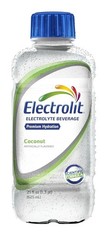 Electrolyte Beverage Coconut Flavor, 21 Fl Oz (Pack of 12) for Instant Hydration