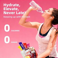4x Electrolytes Powder Hydration Packets | Sugar Free Recovery Electrolyte Drink