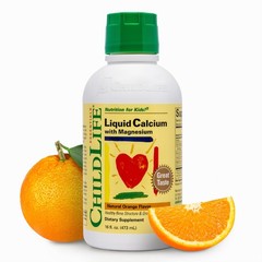 CHILDLIFE ESSENTIALS Liquid Calcium Supplement 16 Fl Oz (Pack of 1), Multi