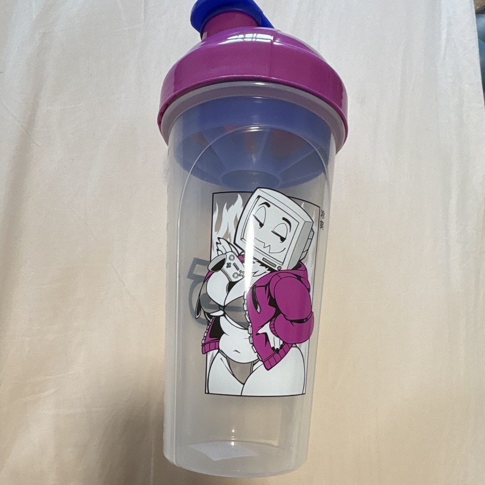 GamerSupps GG Waifu, Limited Pyrocynical Edition; 24 fl oz Shaker Cup; Unused