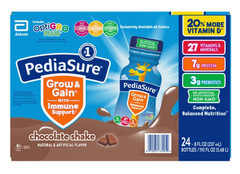 PediaSure OptiGRO Plus Kids Shake 8 fl oz., 24-count, Chocolate