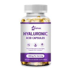 Hyaluronic Acid Capsules 850mg – For Joint Health and Skin Hydration, Anti-Aging