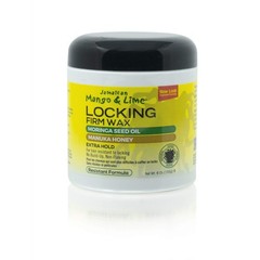 Jamaican Mango & Lime”Locking Firm Wax” – 6 Oz,Pack of 2