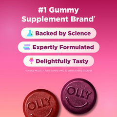 OLLY Women's Multivitamin Gummies – Berry – 90ct