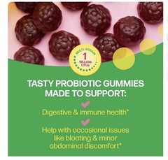 Culturelle Women’s Probiotics Multivitamin Gummies Mixed Berry 60..