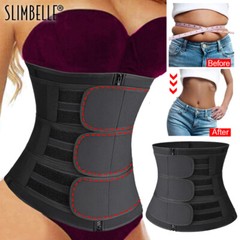 Women Waist Corset Trainer Sauna Sweat Weight Loss Body Shaper Slimming Belt FNS