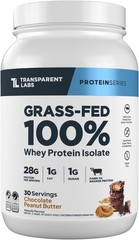 Transparent Labs Grass-Fed Whey Protein Isolate – Naturally Flavored, Gluten Fre