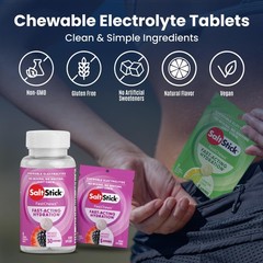SaltStick Electrolyte FastChews 90 Count Best Sellers Variety Pack of Reseal…