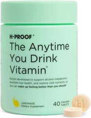H-PROOF The Anytime You Drink Vitamin, Liver Health & Immunity Support with