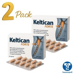 Keltican Forte Capsules 2×20 – Nerve Health, B12 & Folic Acid, Made in Germany
