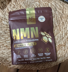 HiPlus NMN Ultimate 15-in-1 1500mg 120 Capsules Anti-Aging Energy Support