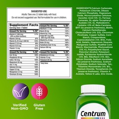 Centrum Adult Multivitamin/Multimineral Supplement with 200 Count (Pack of 1)