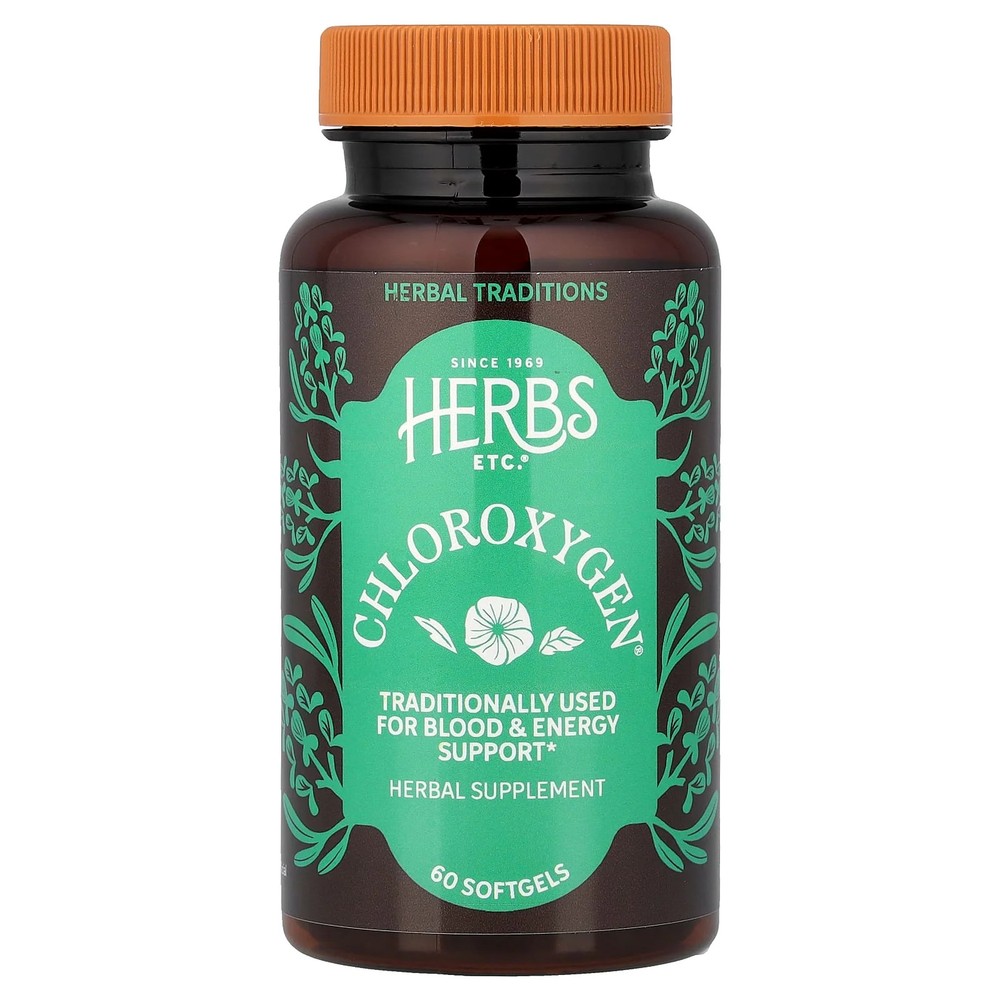 2 X Herbs Etc., ChlorOxygen�, 60 Softgels