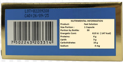 2 Fast Solution Suplemento Natural 60 Caps 500 Exp 2026 Up