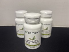 BiOptimizers Magnesium Breakthrough 30 Cap Version 4.0 Exp 06 /2026 Lot Of 3 New