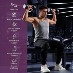 Totaria Magnesium 700mg.12-in-1 Complex for Muscle & Relaxation