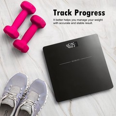 Digital Bathroom Scale Body Loss Watchers Electri Scales, 50G/0.1Lb Discrepancy