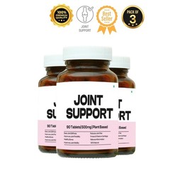 3 Pack T.rikut Joint Support Veg Tablets 90 Count