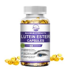 Eye Health Supplement, Lutein and Zeaxanthin, Vision Health, Eye Strain Support
