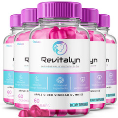 (5 Pack) Revitalyn Gummies, Skin and Body Beauty Support Formula (300 Gummies)