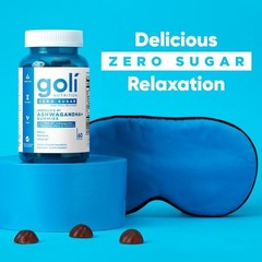 Goli Nutrition Ashwagandha Gummies Supplement Mixed Berry KSM-66