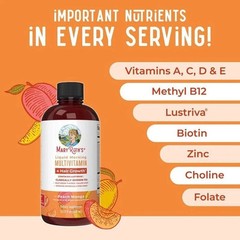 MaryRuth’s Liquid Multivitamin + Hair Growth-Clinically Tested for Thicker Hair