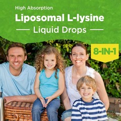 Liposomal L-lysine Monolaurin Liquid Drops, Lysine 0.03 Fl Oz (Pack of 60)