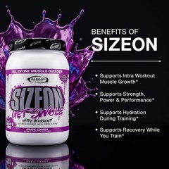 Gaspari Nutrition SizeOn,The Ultimate Hybrid Intra-Workout Amino Acid&Creatine F