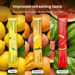 10 Pack Sugar-Free Electrolytes – Lemonade, Peach Mango & Watermelon Tastes