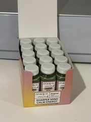 Magic Mind Original Shot 15 Pack Best By 02/19/2027 No Crash Drink Shots.