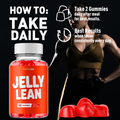 (1 Pack) Jelly Lean Keto ACV Gummys 1000MG Vitamin Formula JellyLean 60 Gummies