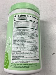 Bloom Nutrition Greens and Superfoods Strawberry Kiwi Exp 11/2026 5.5oz