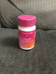 New Pink Stork Folate As L-5-Methyltetrahydrofolate – 60 Capsules Exp 01/2025